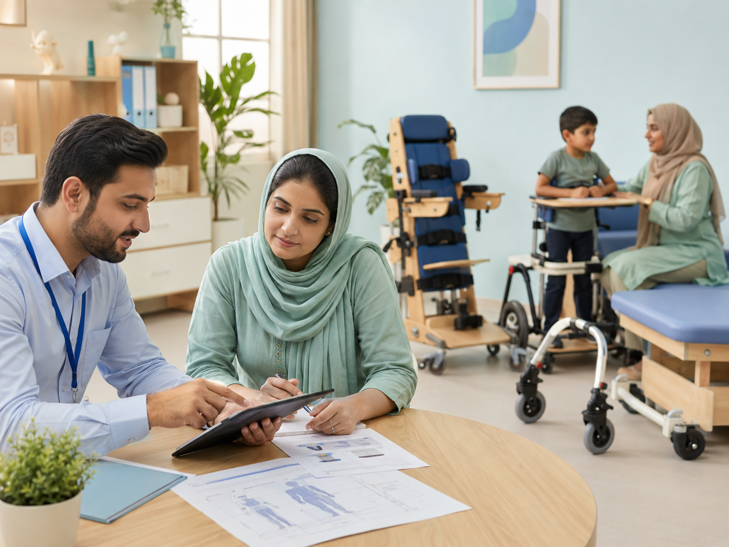 Professional collaboration for assessment-led SafetyAid & Co. equipment requests